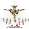 SU-22 Fitter, Libyan Air Force, Gulf of Sidra incident, 1981 Diecast Aircraft Model 1.72 Scale Jcwings JCW-72-SU20-001 - Image 5