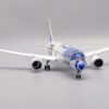 ANA(All Nippon Airways) Boeing 787-9 Dreamliner Flaps Down Version Reg JA873A With Stand 1/200 Scale Heavy Diecast Airplane Model Jcwings EW2789009A - Image 7