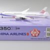 China Airlines Airbus A350-900XWB Flaps Down Version Reg B-18912 1/400 Diecast Metal Aircraft Model Jcwings XX4179A - Image 2