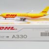 Air Hong Kong/DHL Airbus A330-200F Reg B-LDS 1/400 Scale Diecast Metal Aircraft Model Jcwings XX4901 - Image 2