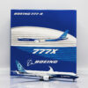 Boeing Company Boeing 777-9x (House Color) “Folded Version” Reg N779XX 1.400 Scale Diecast Metal Aircraft Model Jcwings LH4161X - Image 5