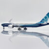 Boeing Company Boeing 777-9x (House Color) “Folded Version” Reg N779XX 1.400 Scale Diecast Metal Aircraft Model Jcwings LH4161X - Image 10