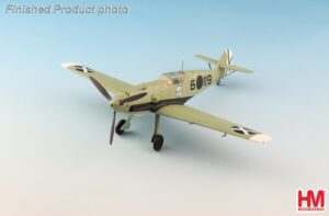 Spanish Air Force Messerschmitt BF 109E-3 “Spanish Civil War” flown by Hptm. Siebelt Reents, Staffelkapitan of 1.J/88, Spring of 1939 Reg 6119 Diecast Metal Aircraft Model 1.48 Scale Hobbymaster HA8718