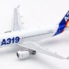 House Colors Airbus A319-114 with stand Reg F-WWAS Heavy Diecast Metal Aircraft Model IFAIRBUS319 - Image 16