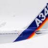 House Colors Airbus Airbus A340-211 “The Long Ranger” Special Livery Reg F-WWBA With Stand Diecast Metal Aircraft Model Inflight200 IF342AIRBUS02 - Image 5
