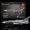Sukhoi Su-24M Fencer-D Diecast Model Russian Air Force, Red 41, Russia Diecast Aircraft Model 1.72 Scale CalibreWings CA722409 - Image 4
