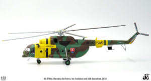 Mil Mi-17 Hip, Slovakia Air Force,1st Training and SAR Squadron,2014 Reg 0826 Diecast Aircraft Model 1.72 Scale Jcwings JCW-72-Mi17-001