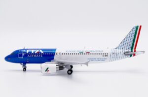 ITA Airbus A320 FVG Region Reg EI-DTG 1.400 Scale Diecast Metal Aircraft Model Jcwings XX40138