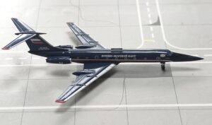 Russia Navy TU-134UBL Reg RF-12037 1/400 Scale Diecast Aircraft Model Pandamodels 52301