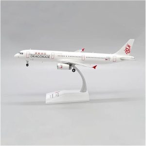 Dragonair Airbus A321-200 Reg B-HTI 1.200 Scale Diecast Metal Aircraft Model Jcwings EW2321006