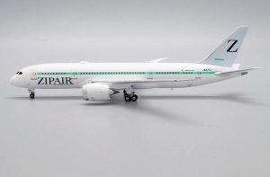Zipair Boeing 787-8 Dreamliner Reg JA825J 1.400 Scale Diecast Metal Aircraft Model Jcwings EW4788005