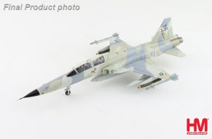 The Royal Malaysian Air Force TUDM Northrop Grumman F-5E Tiger II, No. 12 Skn, 1980s Reg M29-15 Diecast Aircraft Model 1.72 Scale Hobbymaster HA3368
