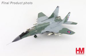 MIG-29A Fulcrum 231st FS, Cuban Revolutionary Air Force,  San Julian Air Base, 1997 Reg 910 Diecast Metal Aircraft Model 1/72 Scale Hobbymaster HA6519