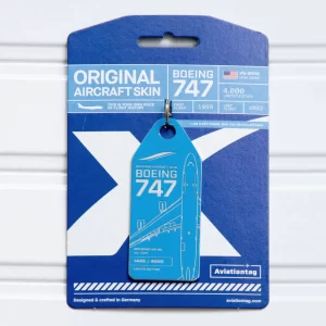 KLM Airlines Boeing 747-400 Reg VQ-BWM Original Aircraft Skin Aviationtag AVTGKL7474
