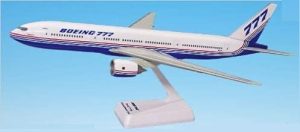 House Colors Milestone 1994 Boeing 777-200 1/200 Scale Heavy Plastic Aircraft Model Flightminiatures ABO-77720H-027