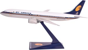 Jet Airways Boeing 737-800 (93-Cur) Livery 1/200 Scale ABS Plastic Aircraft Model Flightminiatures ABO-73780H-005