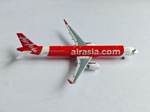 Air Asia Airbus A321-271NX Reg 9M-VAC 1/400 Scale Diecast Metal Aircraft Model Pandamodels 62452