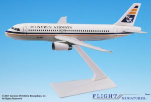 Cyprus Airways A320-200 1/200 Scale ABS Plastic Aircraft Model Flightminiatures AAB-32020H-026