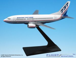 House Colors Boeing 737-500 (81-04) Livery 1/200 Scale ABS Plastic Aircraft Model Flightminiatures ABO-73750H-001