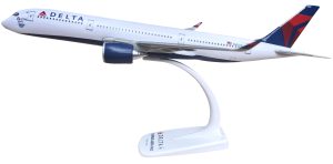 Delta Airlines Airbus A350-900 The Delta Spirit Livery Reg N502DN 1/200 Scale ABS Plastic Aircraft Model Flightminiatures AAB-35090H-002