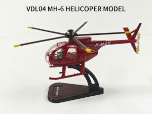 MH-6 Helicopter Model Reg K-MAX 1/100 Scale Diecast Metal Helicopter Model Pandamodels VDL04