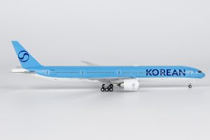 Korean Air 777-300ER First 777-300ER in 2025's livery Reg HL8008 1.400 Scale Diecast Metal Aircraft Model Ngmodels 73079