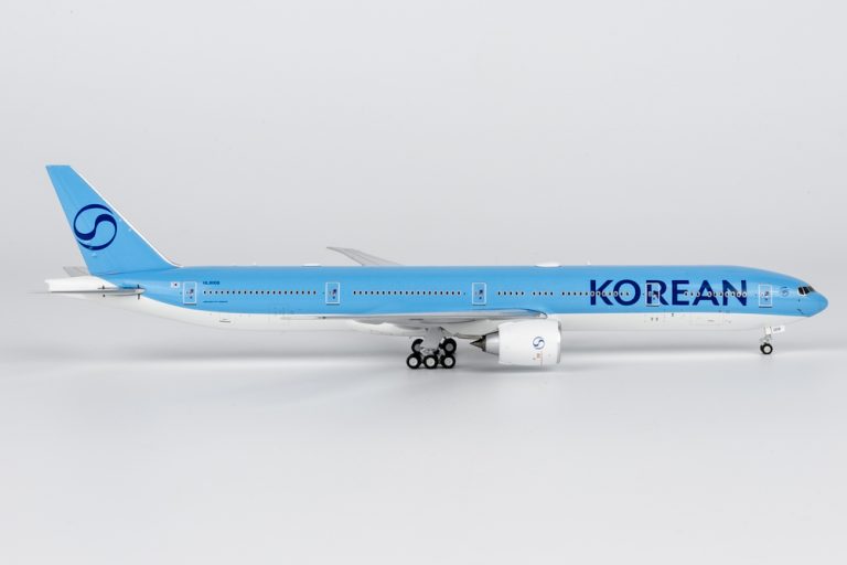 Korean Air 777-300ER First 777-300ER in 2025's livery Reg HL8008 1.400 Scale Diecast Metal Aircraft Model Ngmodels 73079