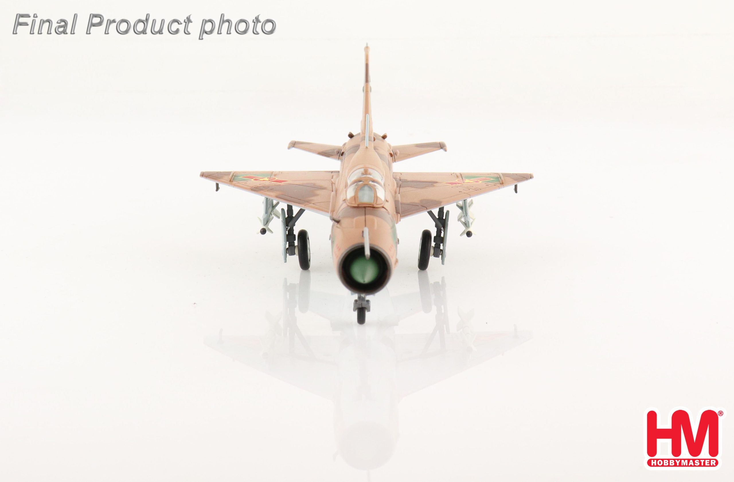 MIG-21PMF Reg 6173, 927th Fighter Regiment, Socialist Republic of Vietnam, 1979 Diecast Aircraft Model 1.72 Scale Hobbymaster HA0109 - Image 5