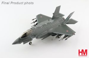 F-35A Ligthning II Polish Air Force, MSOP 2019 Diecast Metal Aircraft Model 1.72 Scale Hobbymaster HA4433