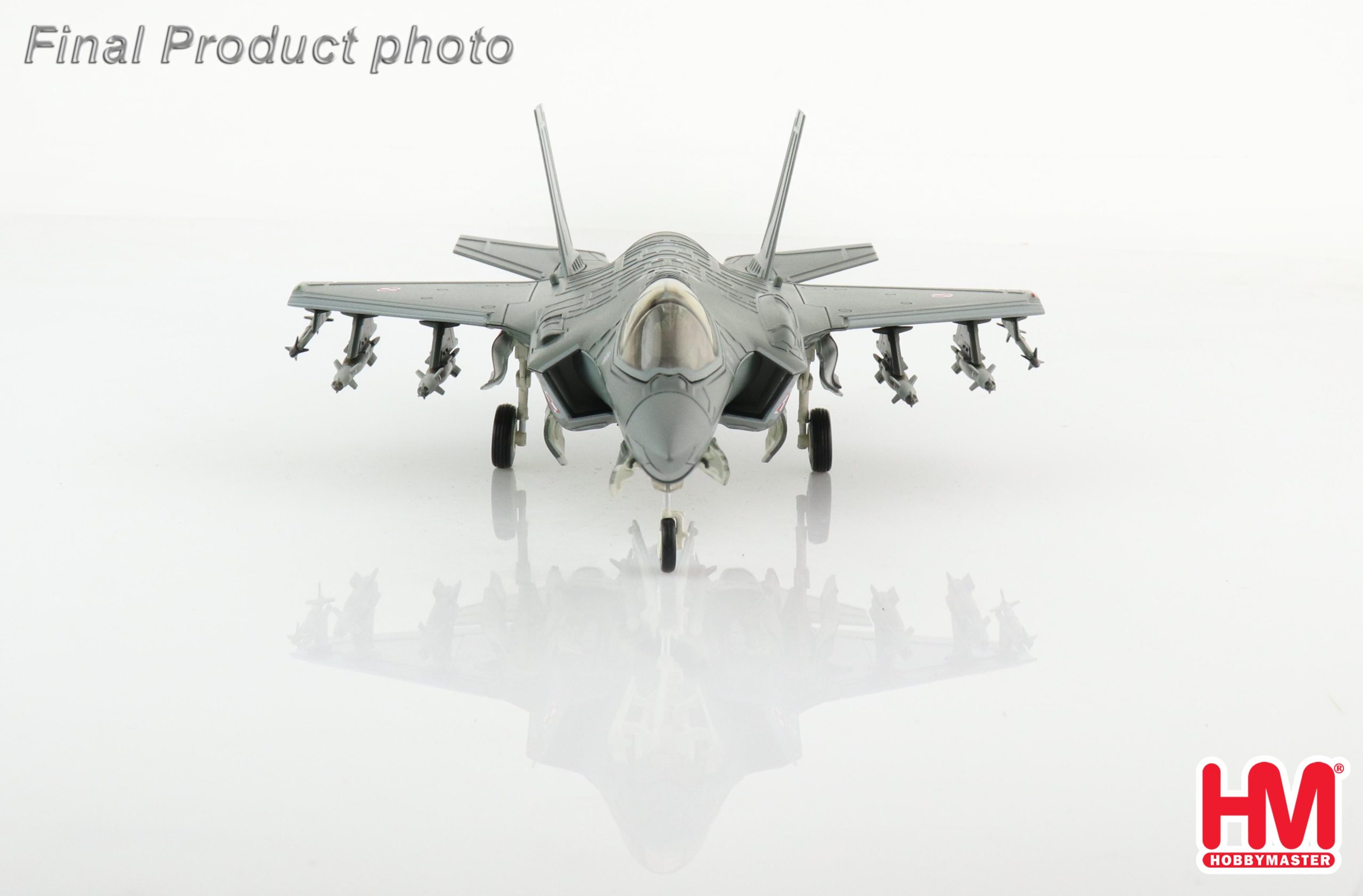 F-35A Ligthning II Polish Air Force, MSOP 2019 Diecast Metal Aircraft Model 1.72 Scale Hobbymaster HA4433 - Image 4