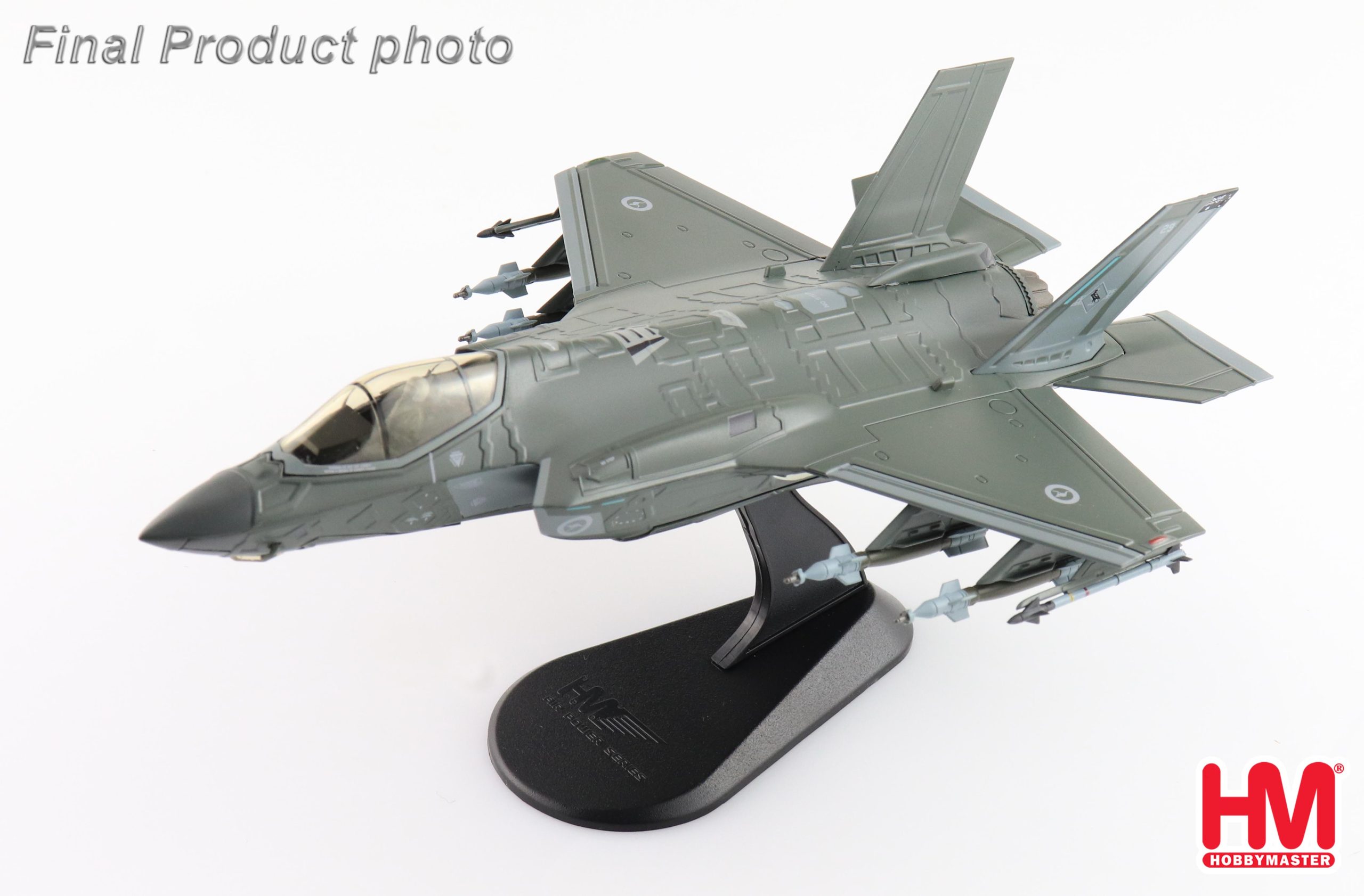 Lockheed F-35A Lightning II, 75 Sqn., RAAF Base Tindal, 2022" Reg A35-029 Diecast Metal Aircraft Model 1.72 Scale Hobbymaster HA4435 - Image 2