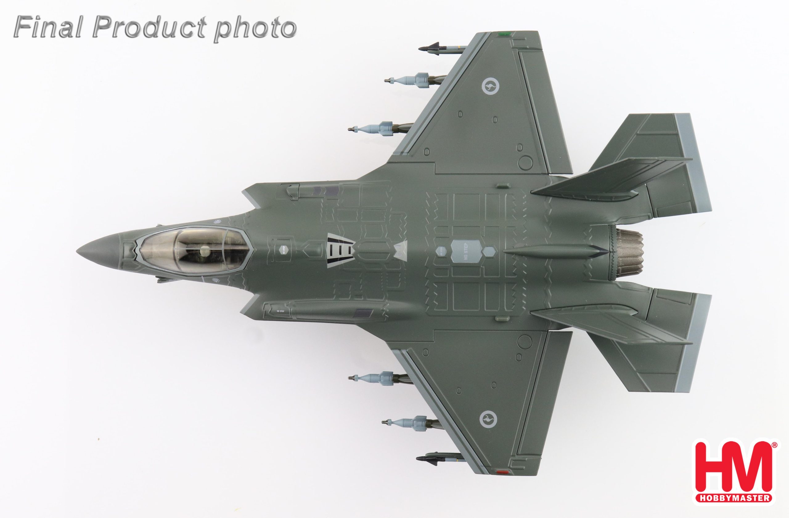Lockheed F-35A Lightning II, 75 Sqn., RAAF Base Tindal, 2022" Reg A35-029 Diecast Metal Aircraft Model 1.72 Scale Hobbymaster HA4435 - Image 4