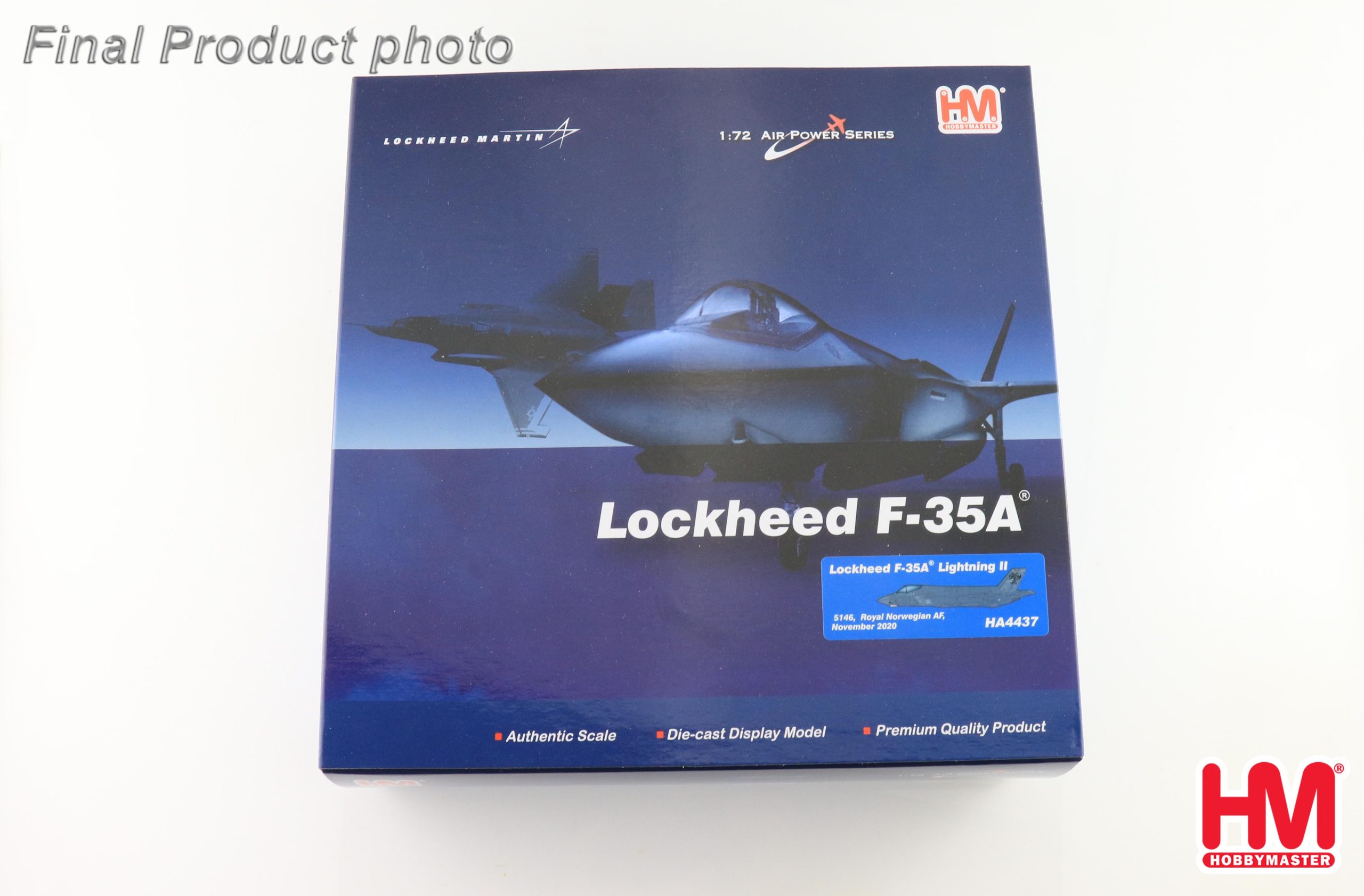 Lockheed F-35A Lightning II, 75 Sqn., RAAF Base Tindal, 2022" Reg A35-029 Diecast Metal Aircraft Model 1.72 Scale Hobbymaster HA4435 - Image 10