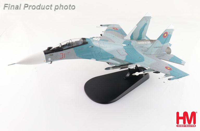 Sukhoi Su-30SM Red 31, Armenia Air Force, 2019 Diecast Aircraft Model 1.72 Scale Hobbymaster HA9507