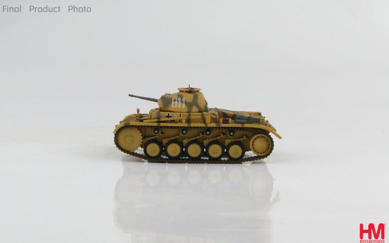 German Panzer II Ausf. F 6th Pz. Div., Zitadelle 1943 Diecast Ground Power Model 1.72 Scale Hobbymaster HG4608