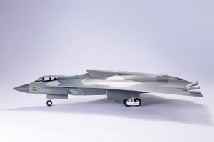J-36 Stealth Fighter Diecast Metal Aircraft Model 1.72 Scale Airforce1 AF1-0324