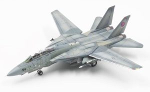 Grumman F-14A Tomcat Diecast Model USN, #114, Maverick and Merlin, Top Gun, 1986 Diecast Aircraft Model 1.72 Scale CalibreWings CA72TP04