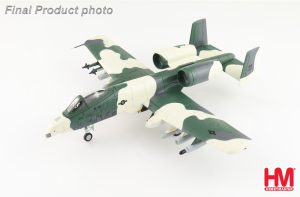 "A-10A Thunderbolt II ""Arctic Scheme"", 18th TFS, 343rd Composite Wing, Alaska, March 1982" Reg 80-0221 Diecast Metal Aircraft Model 1.72 Scale Hobbymaster HA1336