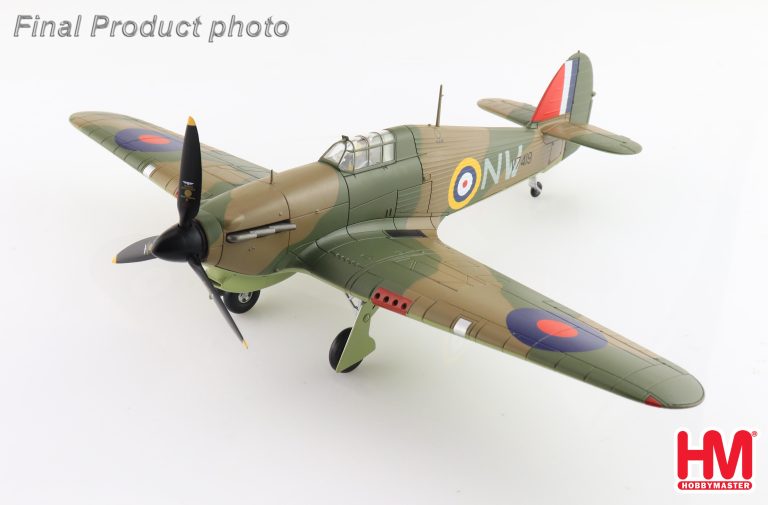 Hawker Hurricane MK Ia S/Ldr Marmaduke Thomas St. John Pattle No 33 Sqn RAF Greece March-April 1941 Reg V7419 Diecast Aircraft Model 1.48 Scale Hobbymaster HA8613