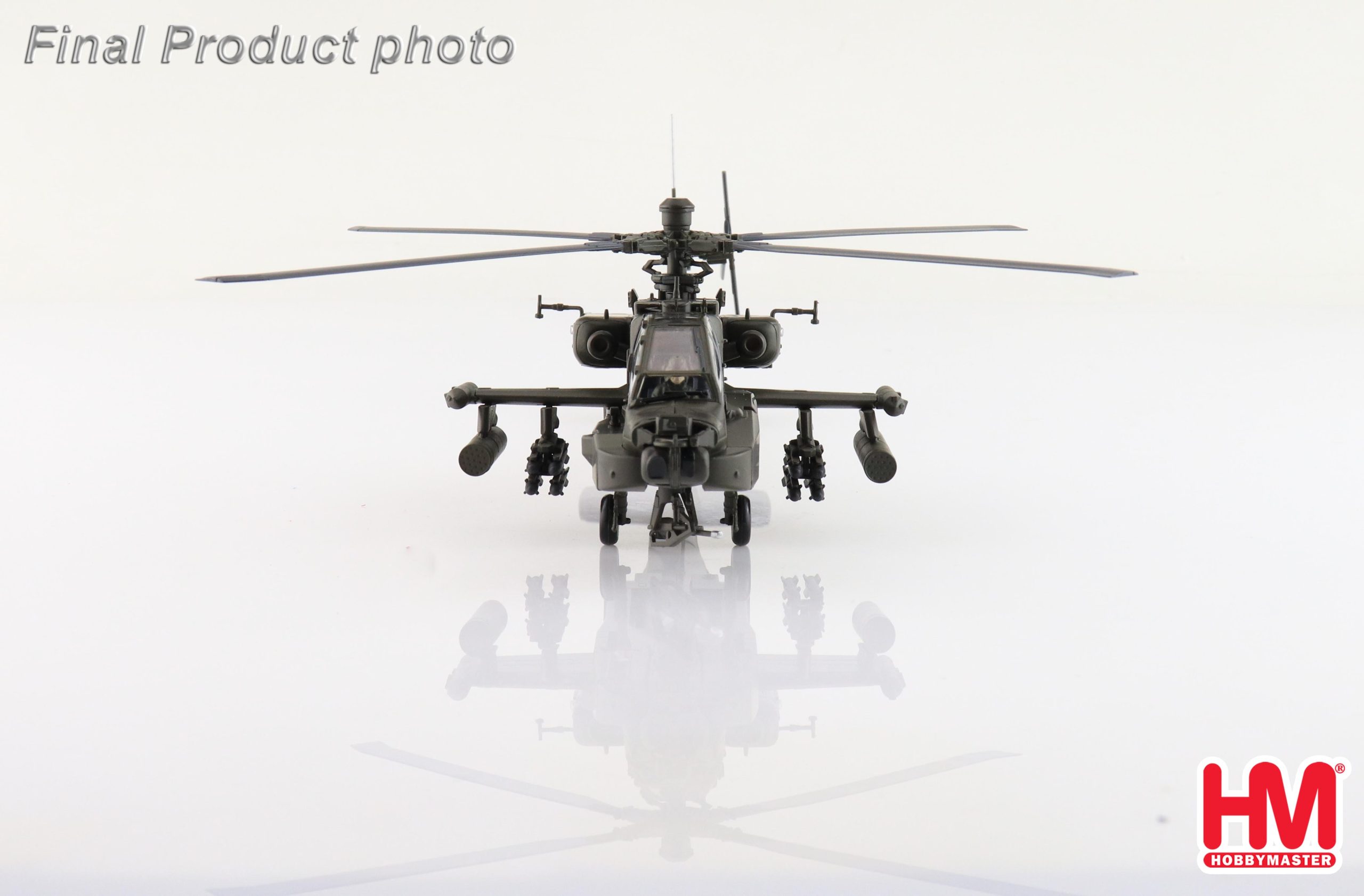 AH-64D Apache Operation Enduring Freedom RNLAF, 2000s Reg Q-05 Diecast Aircraft Model 1.72 Scale Hobbymaster HH1218 - Image 4