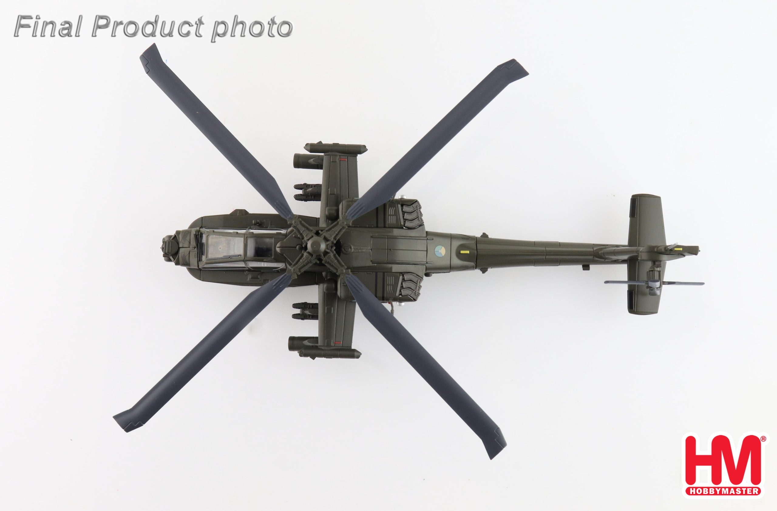 AH-64D Apache Operation Enduring Freedom RNLAF, 2000s Reg Q-05 Diecast Aircraft Model 1.72 Scale Hobbymaster HH1218 - Image 3