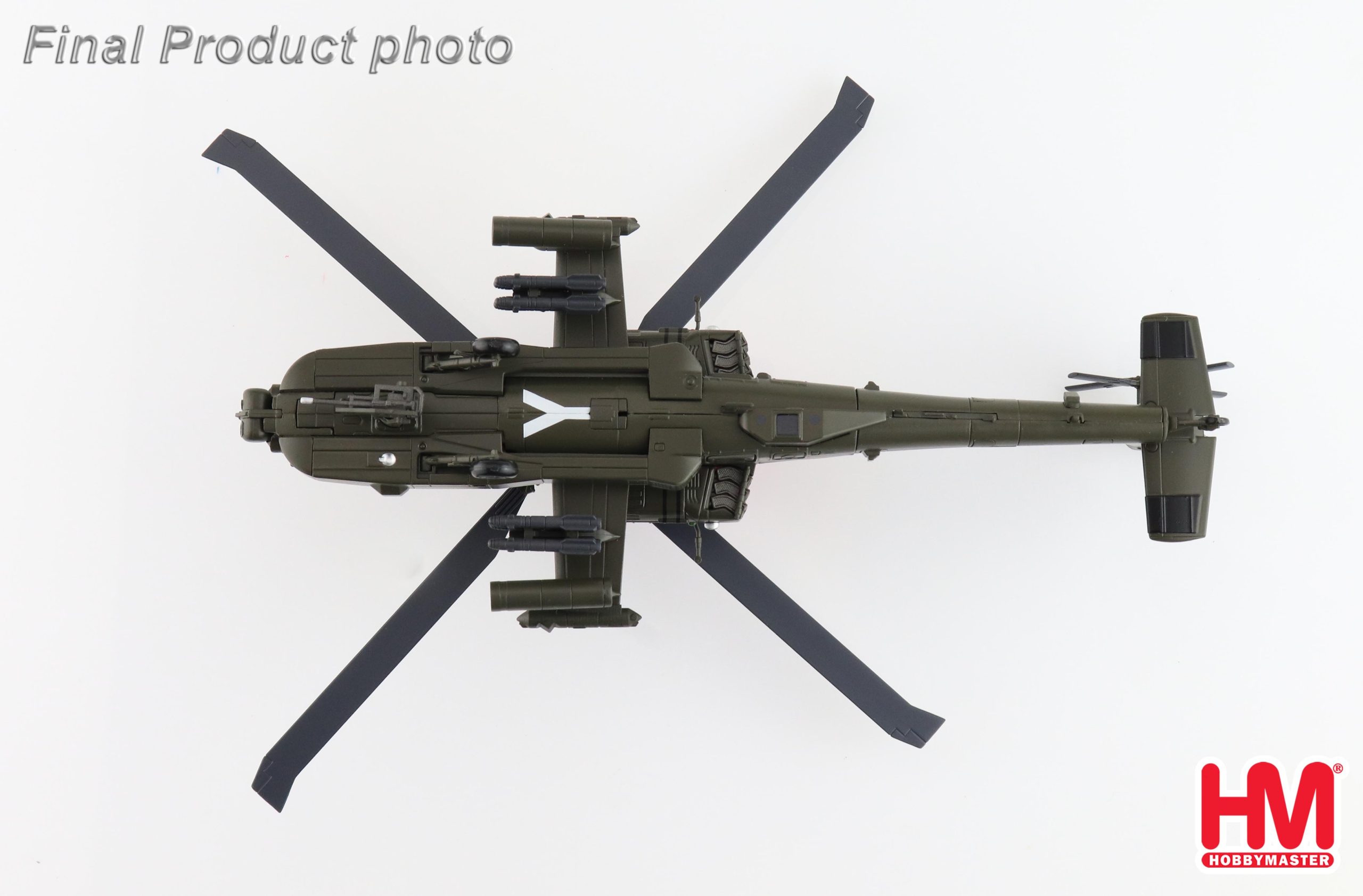 AH-64D Apache Operation Enduring Freedom RNLAF, 2000s Reg Q-05 Diecast Aircraft Model 1.72 Scale Hobbymaster HH1218 - Image 2