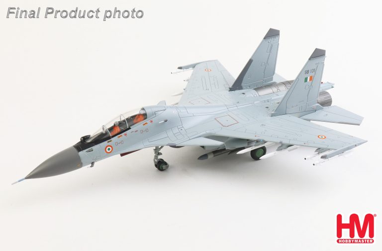 Su-30MKI "Iniochos 2025" SB 131, India Air Force (w/Brahmos missile) Diecast Aircraft Model 1.72 Scale Hobbymaster HA9515